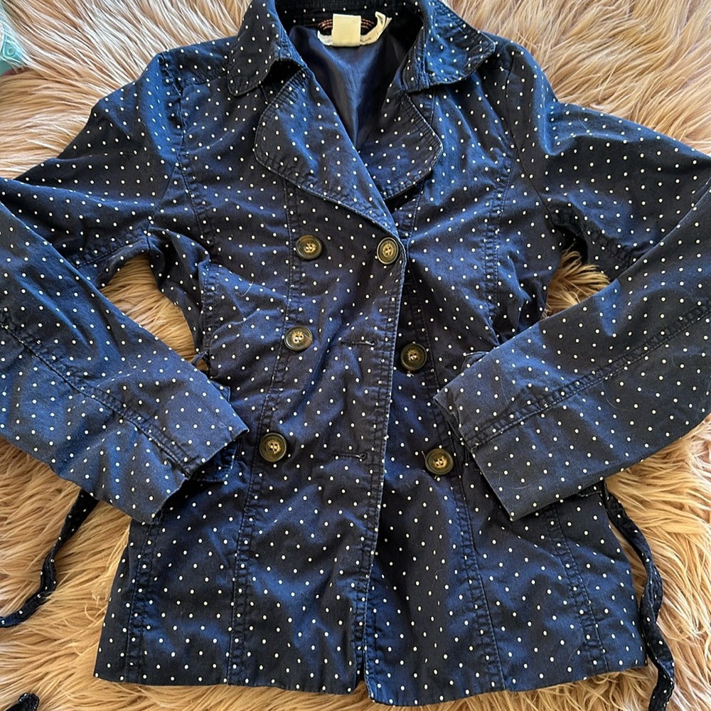 Girls H&M polka dot jacket